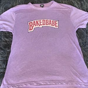 Baked Babe “backwood” logo shirt